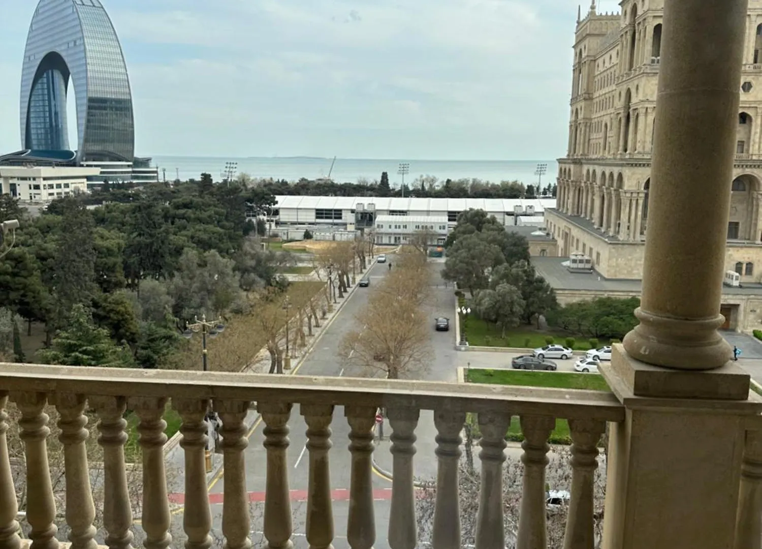 Seaside View Apartment In Baku